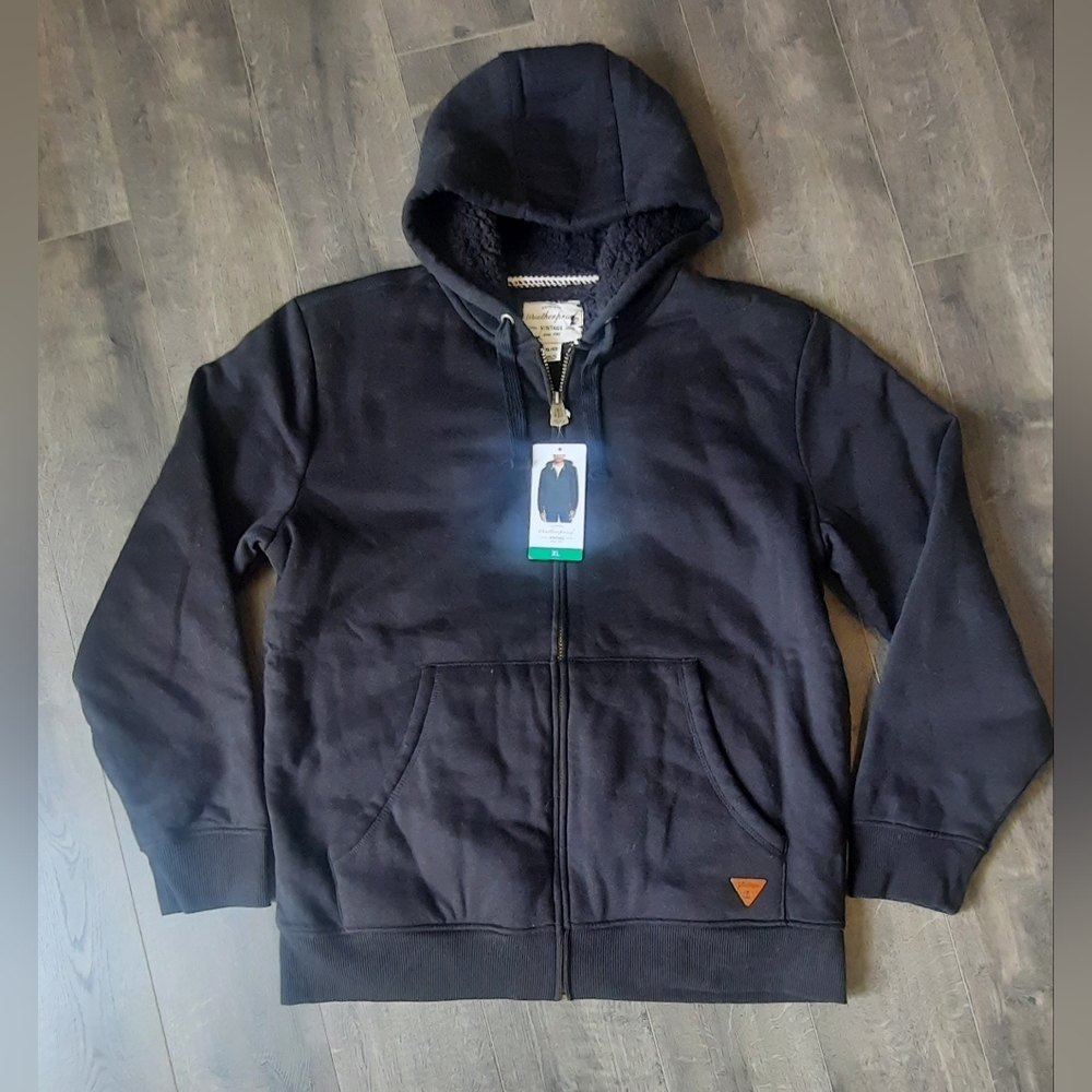 Men's NWT Sherpa-lined Hoodie